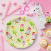 Yummy Regenbogen-Popsiv-Party Pappteller (Party)