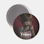 Yummy Spider Magnet (Vorderseite/Rückseite)