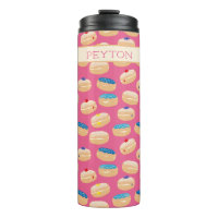 Yummy Sufganiyot Jelly Donuts Hanukkah Pattern