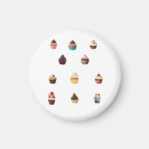 Yummy Sweet Delights Magnet