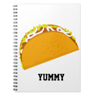 Yummy Taco Notizblock