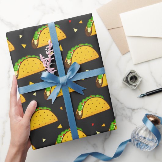 Yummy Taco Pattern Geschenkpapier (Schenken)