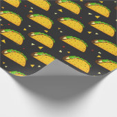 Yummy Taco Pattern Geschenkpapier (Ecke)