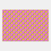 Yummy Taco Pattern Geschenkpapier Set (Vorderseite 3)