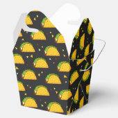Yummy Taco Pattern Geschenkschachtel (Geöffnet)