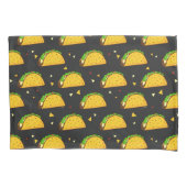 Yummy Taco Pattern Kissenbezug (Vorderseite)