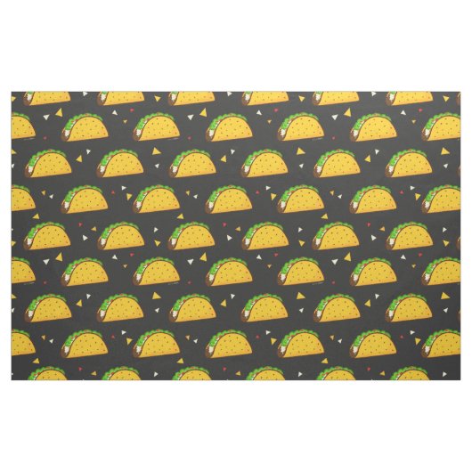 Yummy Taco Pattern Stoff (Fat Quarter (45,7 x 55,9 cm))
