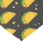 Yummy Taco Pattern Tischdecke (Schrägansicht)
