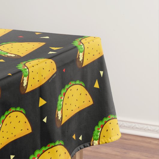 Yummy Taco Pattern Tischdecke (Beispiel)