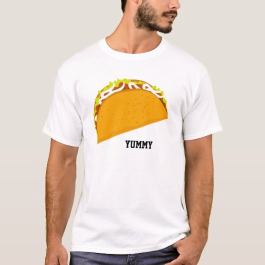 Yummy Taco T-Shirt (Vorderseite)
