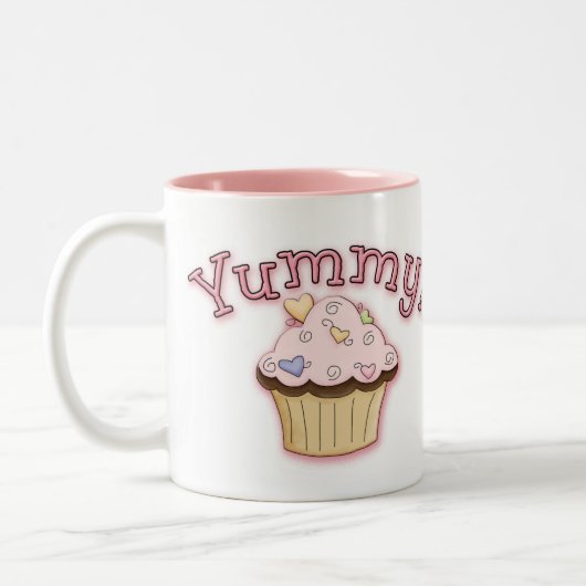 Yummy-Tasse Zweifarbige Tasse (Links)