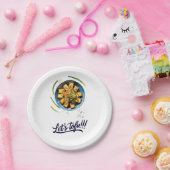 Yummy Tofu Papierplatte Pappteller (Party)