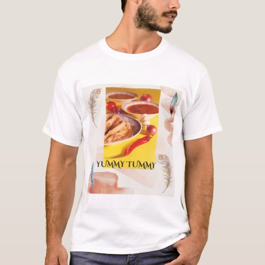 Yummy Tummy Roti Prata T-Shirt (Vorderseite)