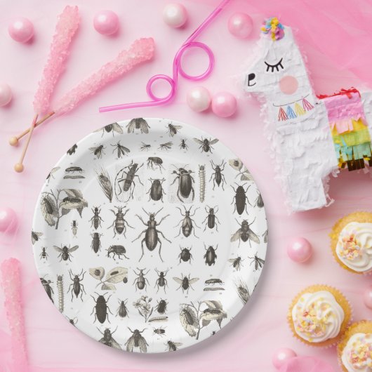 Yummy Wanzen-lustiger Pappteller (Party)