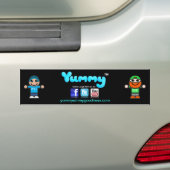 Yummyummygoodness.com-Autoaufkleber "Yummy" TM Autoaufkleber (Auf Auto)