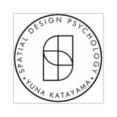 YUNA Kautschuk-Briefmarke Gummistempel (Prägung)