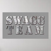 Yung Joc Swagg Team Logo Poster (Vorne)