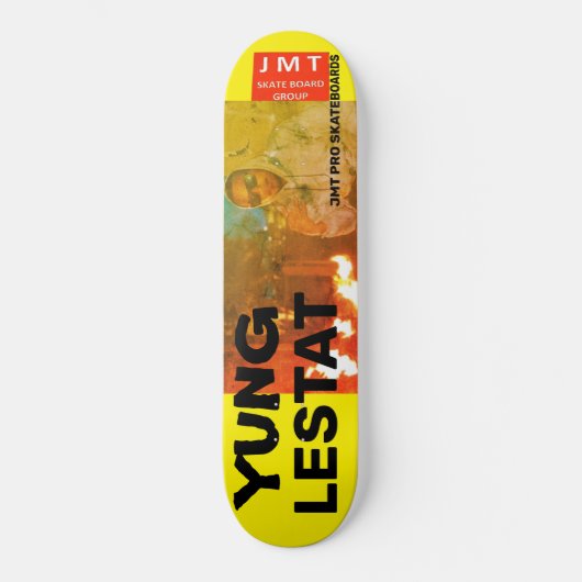 YUNG LESTAT OFFIZIELL Skateboard (Vorderseite)
