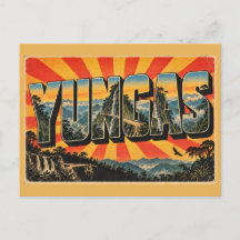 Yungas Bolivien Gebirgspass Wolkenwald Kunst