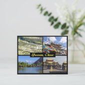 Yunnan-Sehenswürdigkeiten - China Postkarte (Stehend Vorderseite)