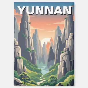 Yunnan Stone Forest China Magnet