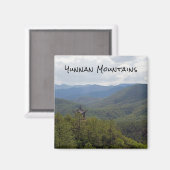 Yunnangebirge, Shaxi, Yunnan - China Magnet (Vorderseite/Rückseite)