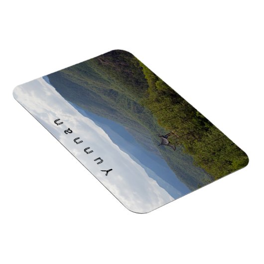 Yunnangebirge, Shaxi, Yunnan - China Magnet (Rechte Seite)