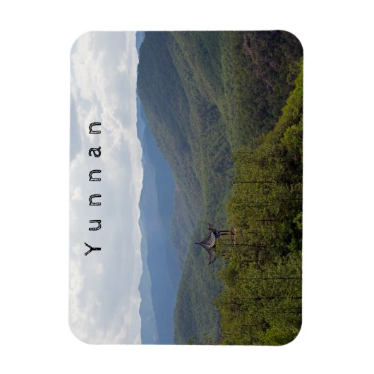 Yunnangebirge, Shaxi, Yunnan - China Magnet (Vertikal)