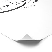 Yunus Yunis Younes Arabische Kalligraphie Namensge Fotodruck (Ecke)