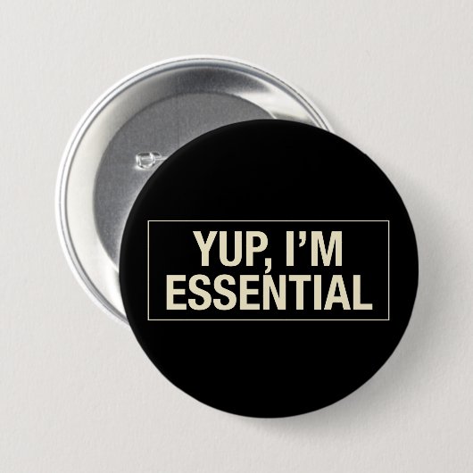 Yup Im Essential Button (Vorne & Hinten)