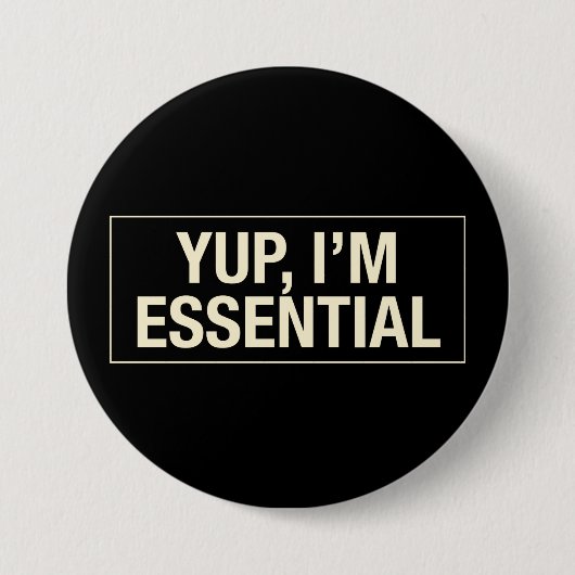 Yup Im Essential Button (Vorderseite)