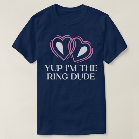 Yup Im Ring Typ Kleiner Ring Bären Klingelring T-Shirt (Design vorne)
