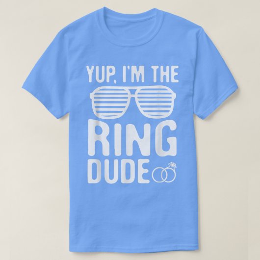 Yup Im Ring Typ T-Shirt (Design vorne)