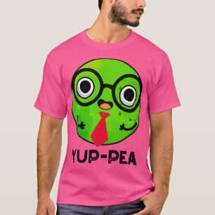 Yuppea Lustiger Yuppie-Gemüse-Erbse-Wortspiel T-Shirt