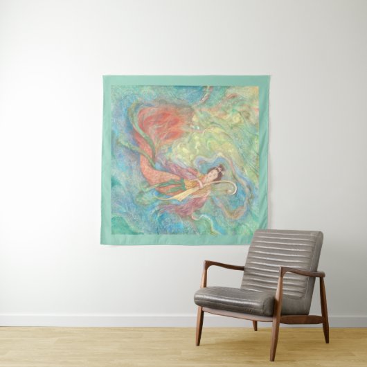 Yura-yura: Celestial Maiden Wandteppich (Beispiel (Horizontal))