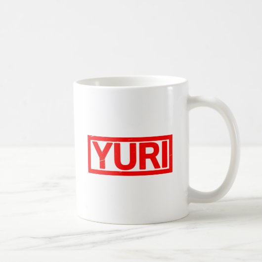 Yuri Briefmarke Kaffeetasse (Rechts)