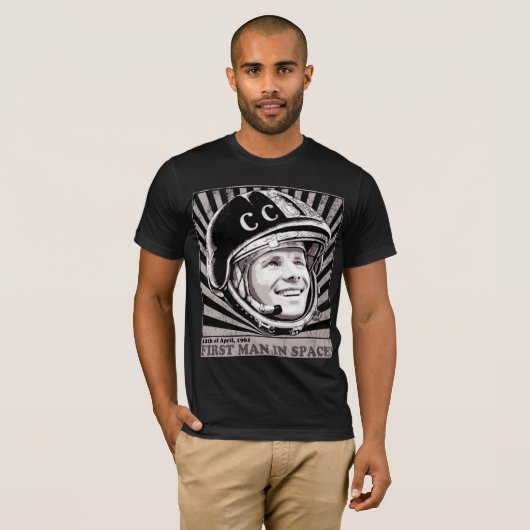 Yuri Gagarin ЮрийГагарин T-Shirt (Vorne ganz)