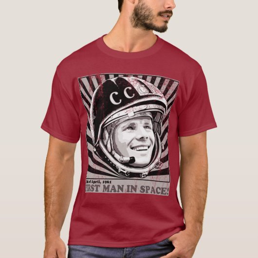 Yuri Gagarin ЮрийГагарин T-Shirt (Vorderseite)