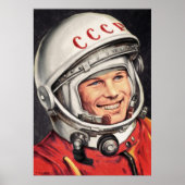 Yuri Gagarin Poster (Vorne)