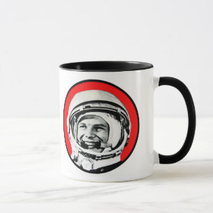Yuri Gagarin - sowjetischer Held u. Kosmonaut Tasse