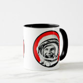 Yuri Gagarin - sowjetischer Held u. Kosmonaut Tasse (VorderseiteRechts)