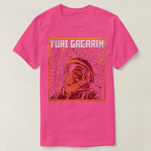 Yuri Gagarin Sowjetkosmonaut Astronaut2 T-Shirt (Design vorne)