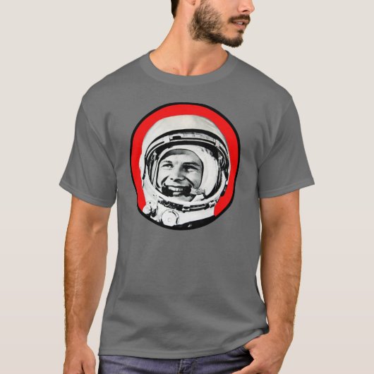 Yuri Gagarin - T - Shirt des sowjetischen Helden u (Vorderseite)
