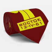 YURI GAGARIN VOSTOK ONE KRAWATTE (Gerollt)