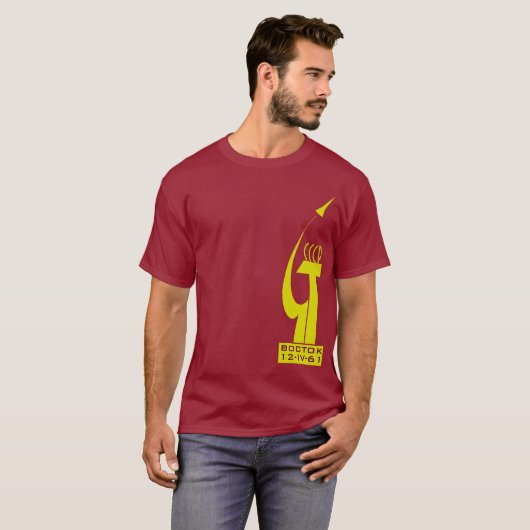 YURI GAGARIN WOSTOK 1 T-Shirt (Vorne ganz)