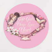 Yuri Is the Plot | Girls’ Love Yuri Anime Etiketten (Design 2)