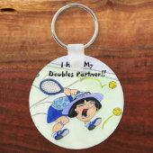 Yuriko Schlüsselanhänger - Ich hasse meinen Doppel (Vorderseite)