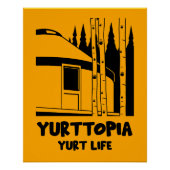 Yurt Lifestyle Poster (Vorderseite)