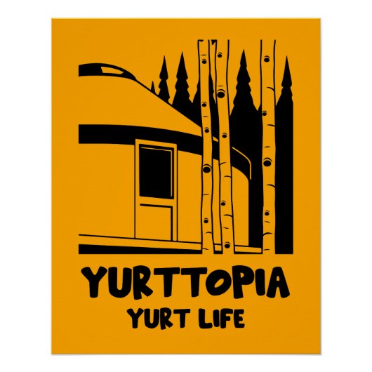 Yurt Lifestyle Poster (Vorderseite)
