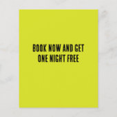 Yurt Vacation Rentals Flyer (Hinten)